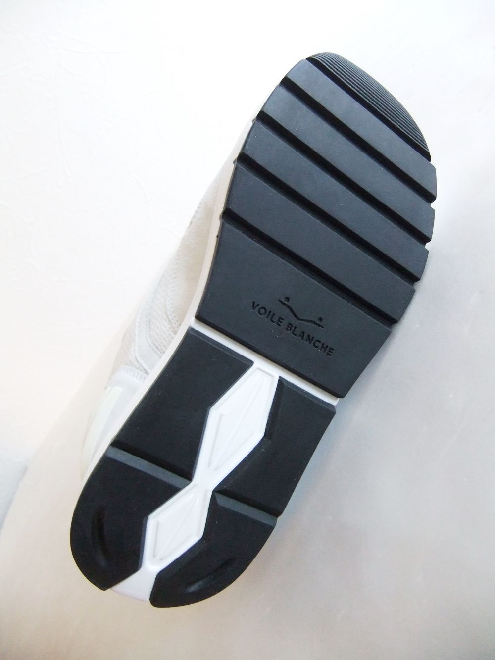 〈LADIES〉 MARAN POWER  メッシュ × レザー  スニーカー (ホワイト) 1N40