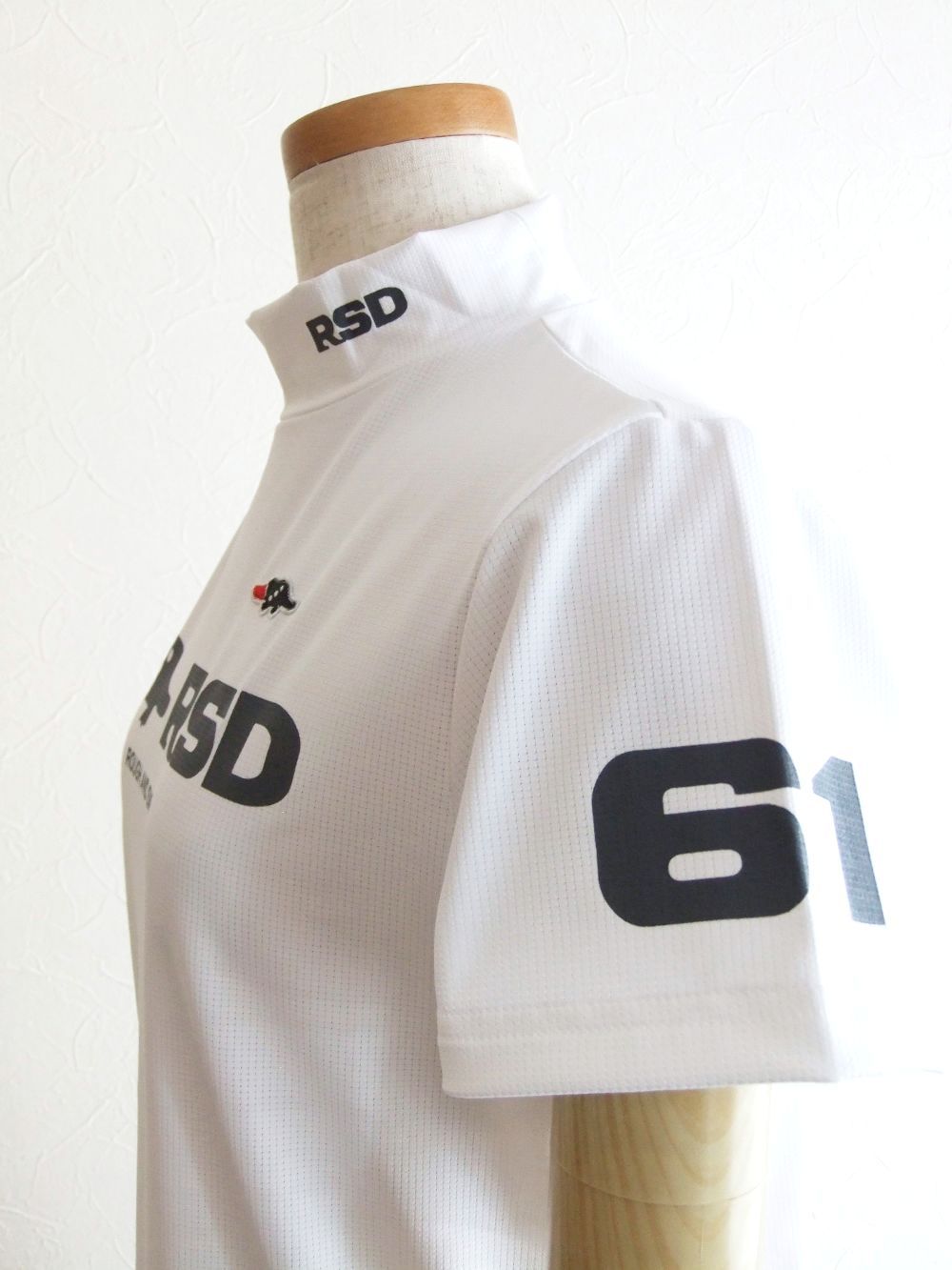 【LADIES】 RSD MOCK W.  (ホワイト) ロゴ モックネック   RSL-22011