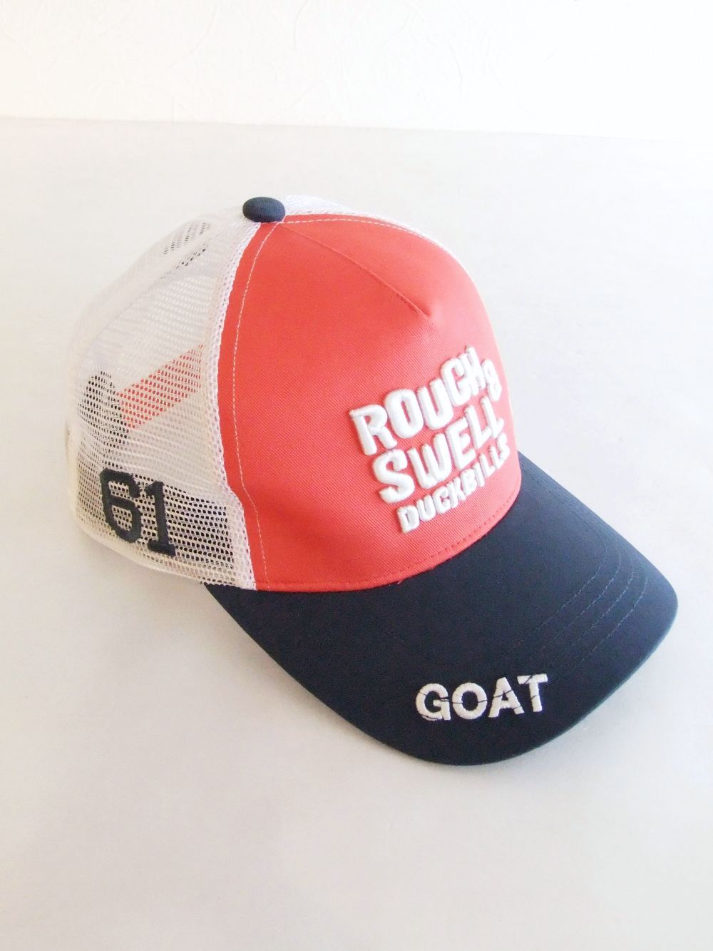 TRUCKER CAP 2 ( オレンジ ) ロゴ入りキャップ RSA-21001