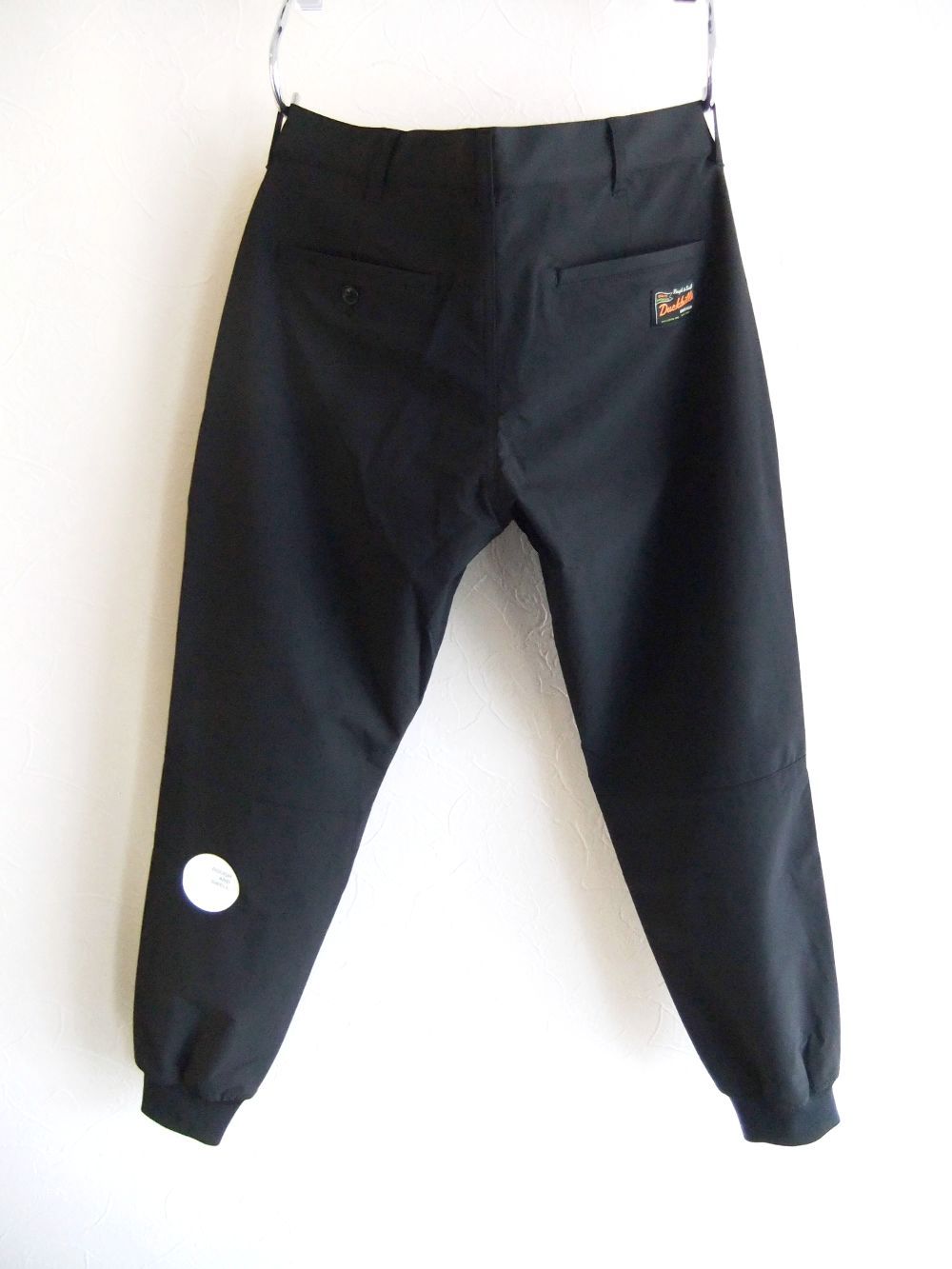 MOON PANTS (ブラック) リブ ナイロン 4WAY ストレッチ パンツ   RSM-23276
