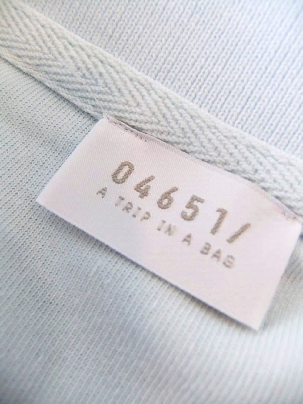 TERRY JOHNNY    パイル S/S スキッパー ポロ  (ライトブルー)