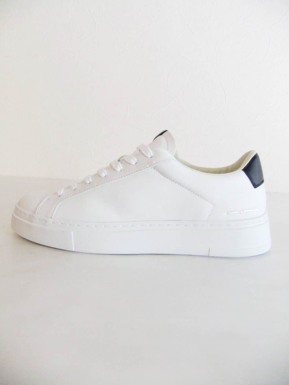 【MENS】  EXTRA LIGHT  RAW CUT (ホワイト)   レザースニーカー