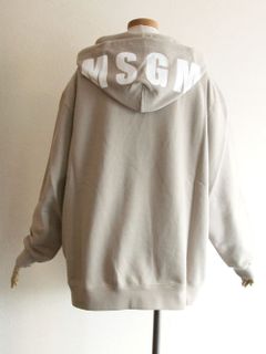 《LADIES》 ロゴ スウェットフーディー   (ベージュ)  3141MDM535-217799