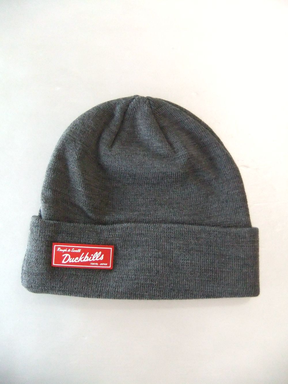 DUCKBILLS BEANIE   ロゴニットキャップ  ( グレー )   RSA-25207