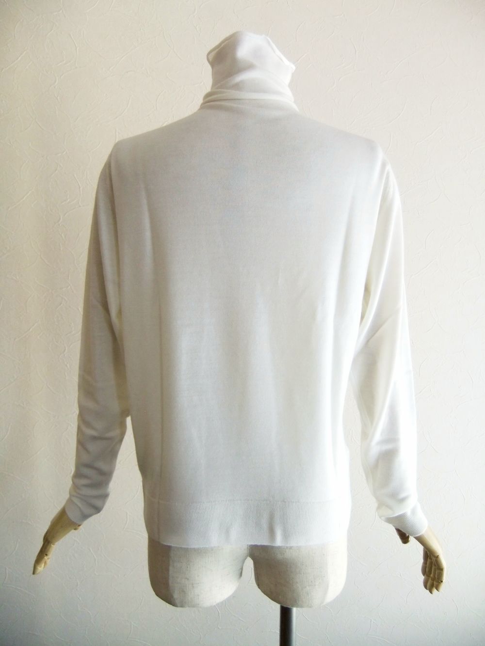 《LADIES》 A4659 30G ウール 長袖 タートルネック ニット