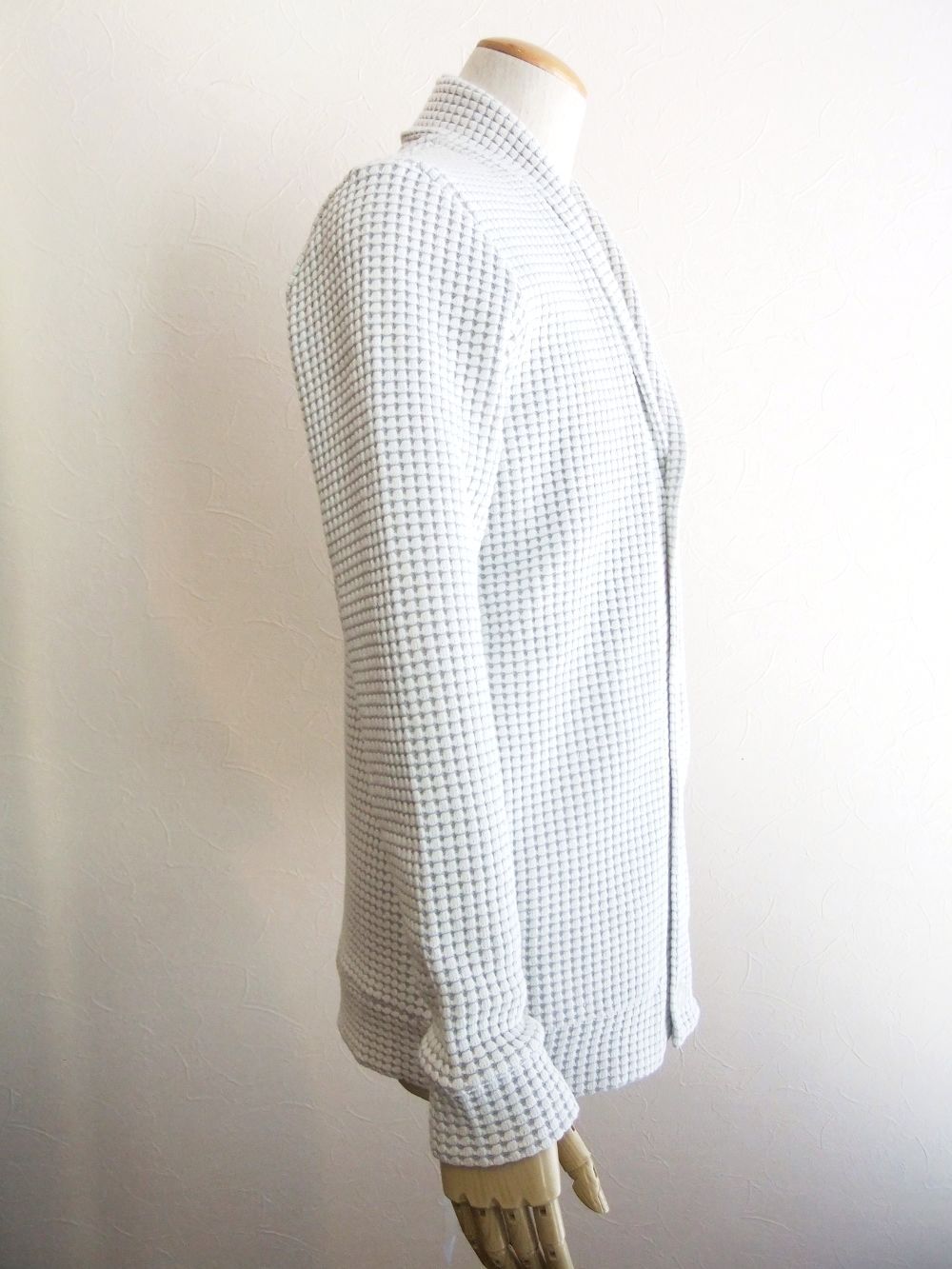 ONI WAFFLE CARDIGAN    コットンワッフル カーディガン