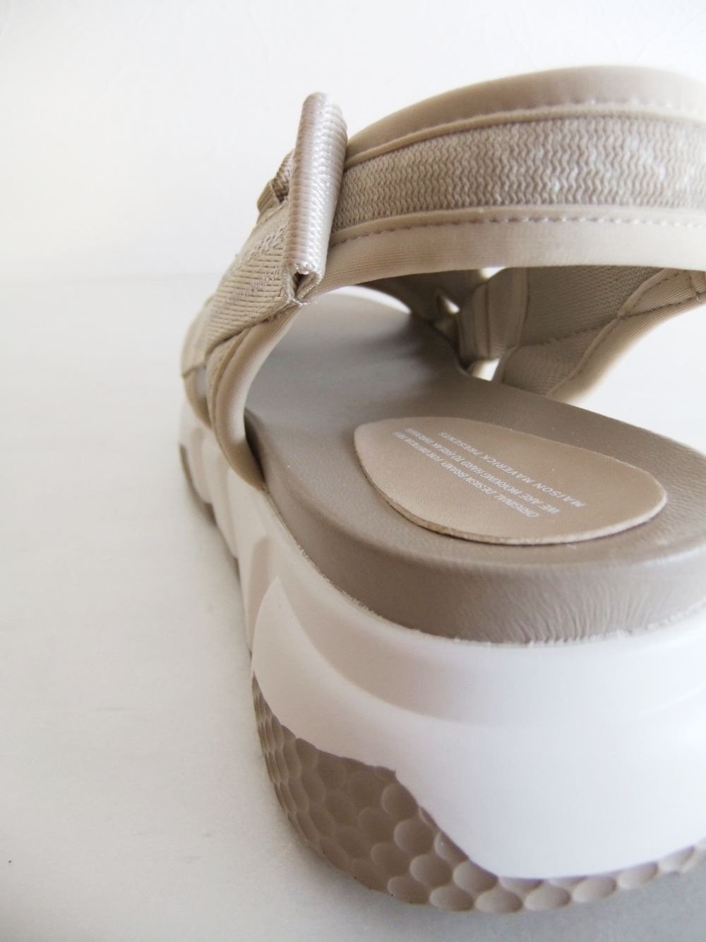 LOGO DAD SANDALS SNEAKERS  ダッド サンダル スニーカー  (ベージュ) MS2326