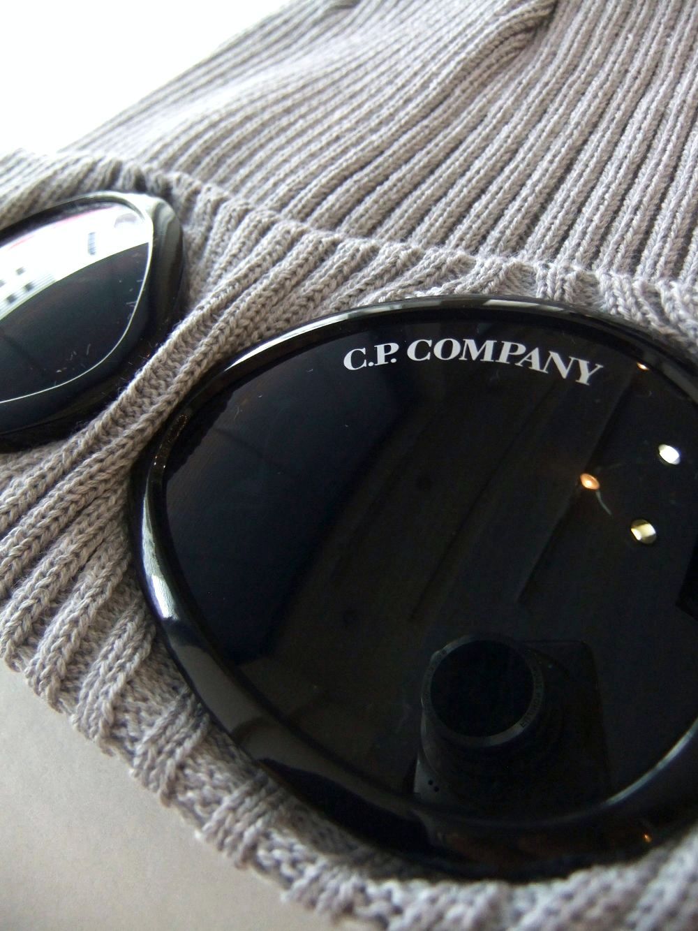 COTTON GOGGLE BEANIE  (グレー)   ゴーグル ニット帽