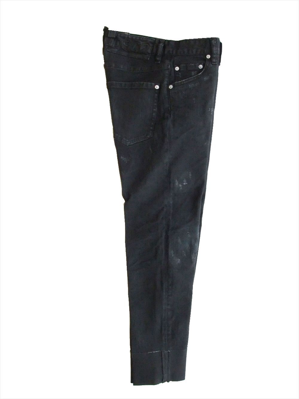 《LADIES》 デニム   D2 SKINNY DAN CROPPED JEAN (ブラック) S72LB0424
