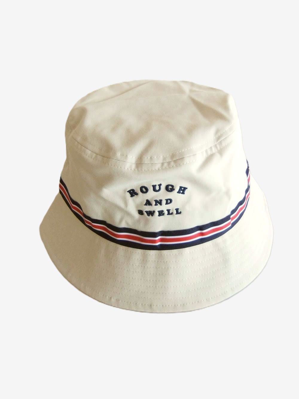 WALES HAT   (ライトベージュ)  ロゴ入り ハット    RSA-26008