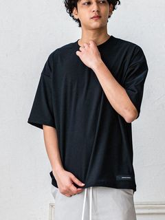 OX JERSEY OVER TEE  (ブラック)   オックス ジャージー オーバーTシャツ