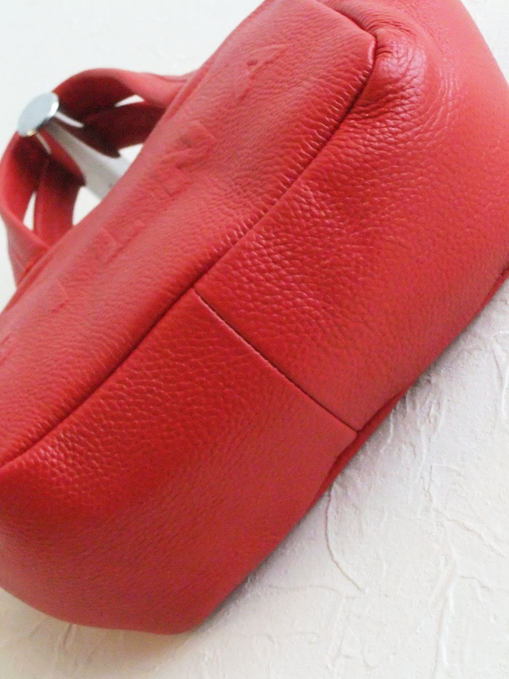 CLAUDIA MINI TOTE   レザー ミニトート (レッド)   SB1504