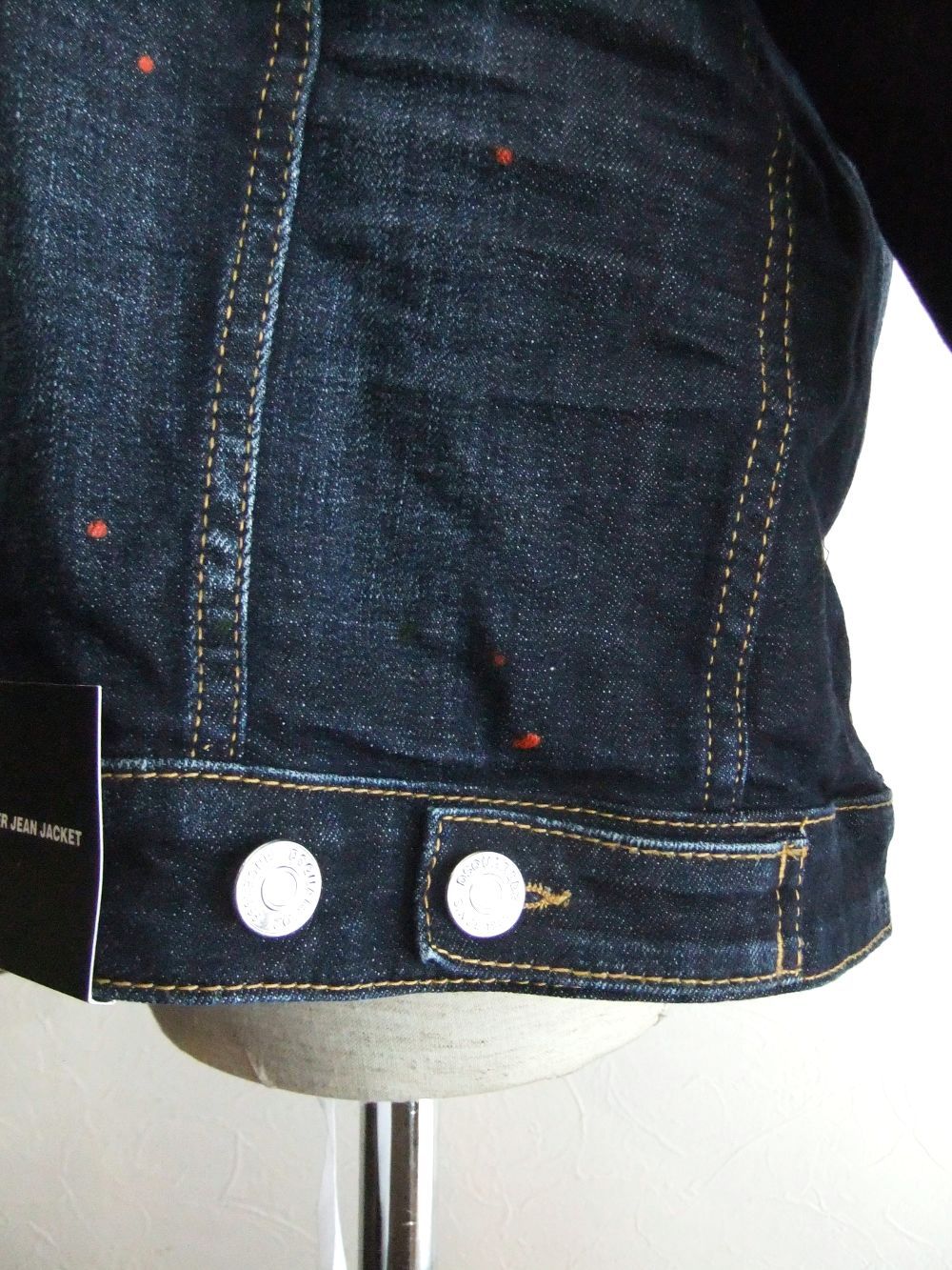 D2 COLLEGE PATCH DENIM JACKET   D2ロゴ デニムジャケット    S74AM1062