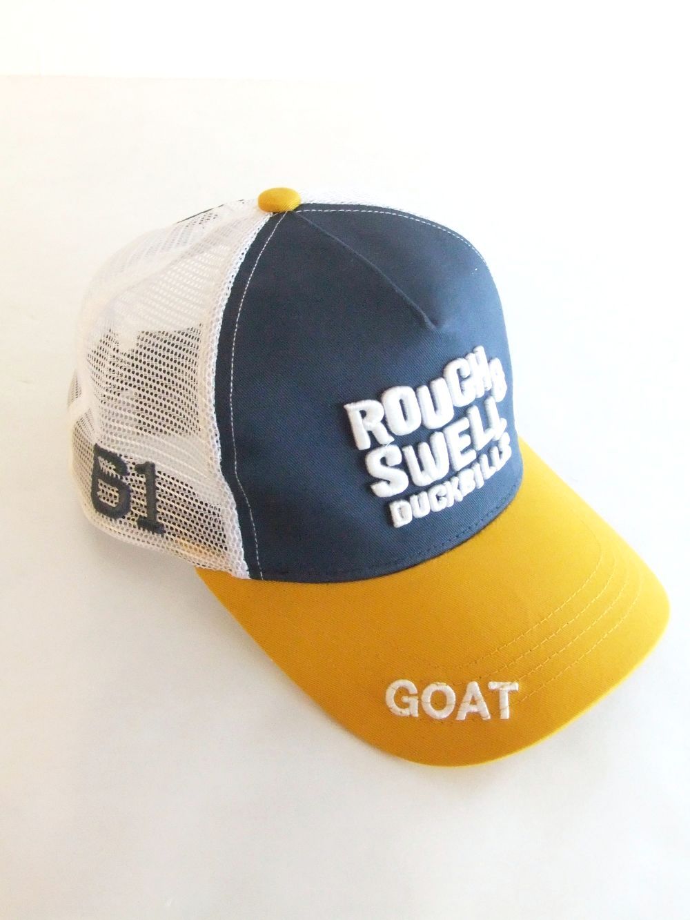 TRUCKER CAP 2 ( ネイビー ) ロゴ入りキャップ RSA-21001