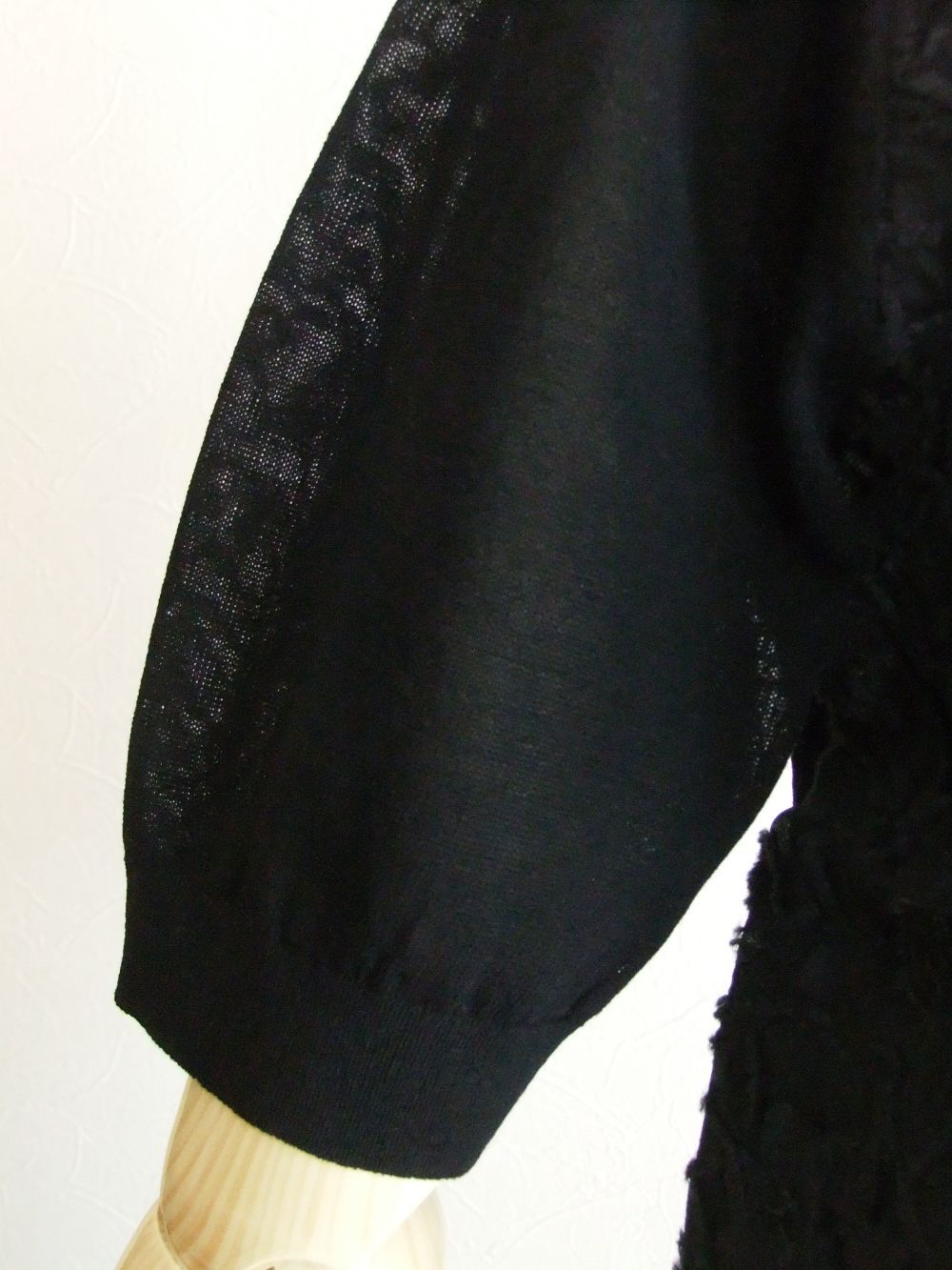 【jeune】 コットン フラワー レース 半袖ニット  J126741M