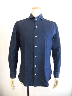 「WASHING DIVISION]  デニム シャツ 【SLIM FIT】   346600L84