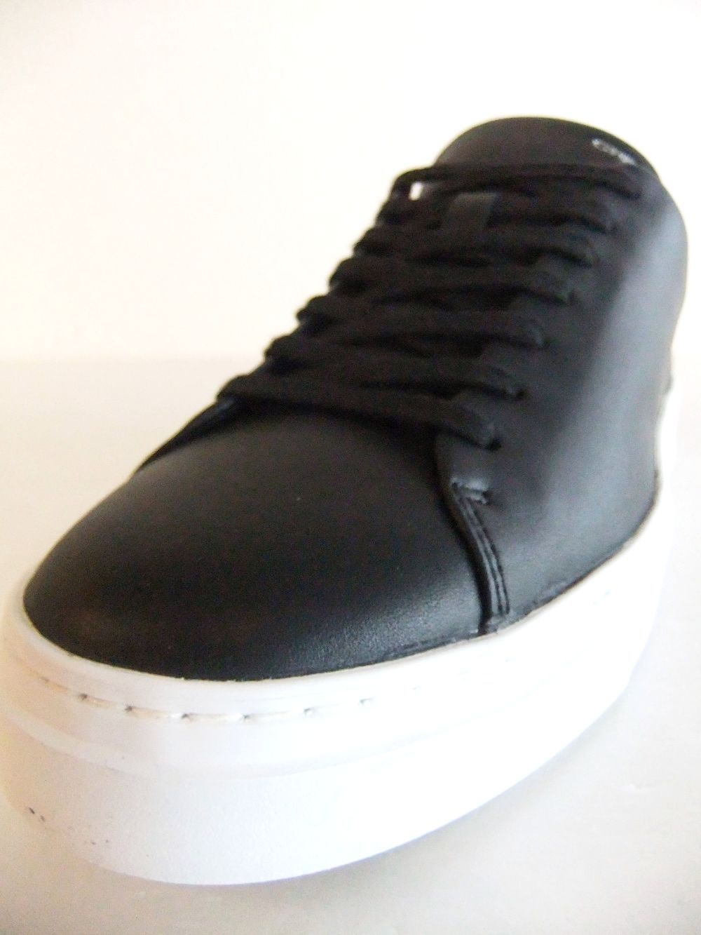 【MENS】 MINIMAI  RAW CUT (ブラック)   レザースニーカー