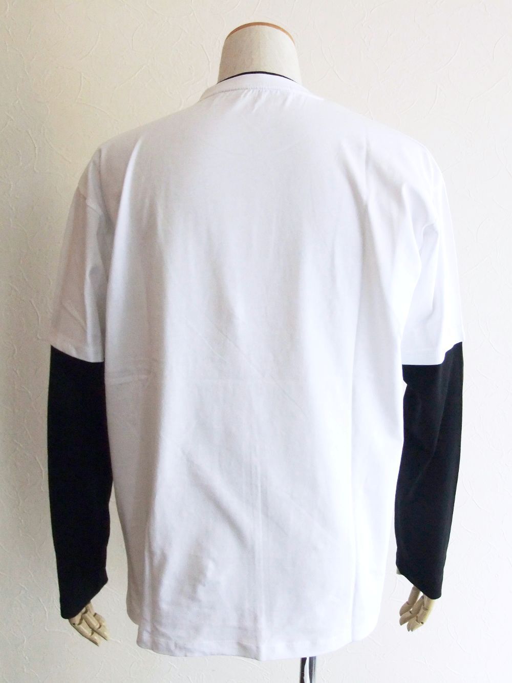 IKONIK ロゴ レイヤードスリーブ  L/Tシャツ