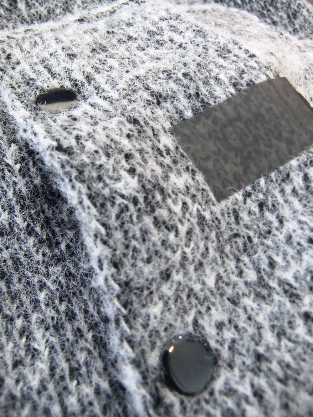 AMIR   HOODED JUMPER  ニット フーディ