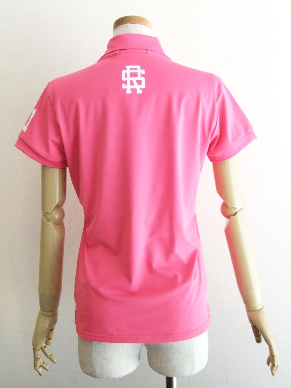 【LADIES】DUCKBILLS SKIPPER W.  (ピンク)   半袖スキッパーポロ  RSL-21012