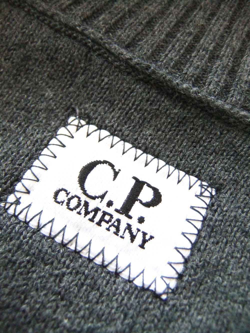 COTTON CHENILLE W/FACE ZIPPED CARDIGAN    ワッフルニット ZIP カーディガン