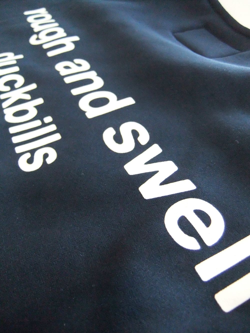 CARDBOARD SWEAT  ロゴ入りスウェットシャツ  ( ネイビー )  RSM-20202