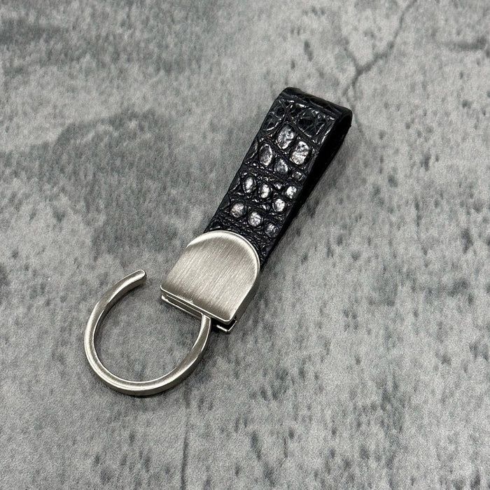 LE'SAC  クロコダイル キーホルダー  (ブラック)   D284