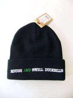 OXFORD BEANIE   (ブラック)  ロゴニットキャップ    RSA-22204