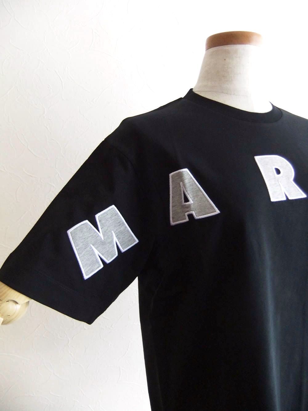 MARNI KIDS  パッチワーク ロゴ 刺繍入り レディース ガールズ Tシャツ