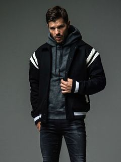 VINTAGE loose hoodie  (ブラック)  度詰め裏毛ヴィンテージルーズパーカー
