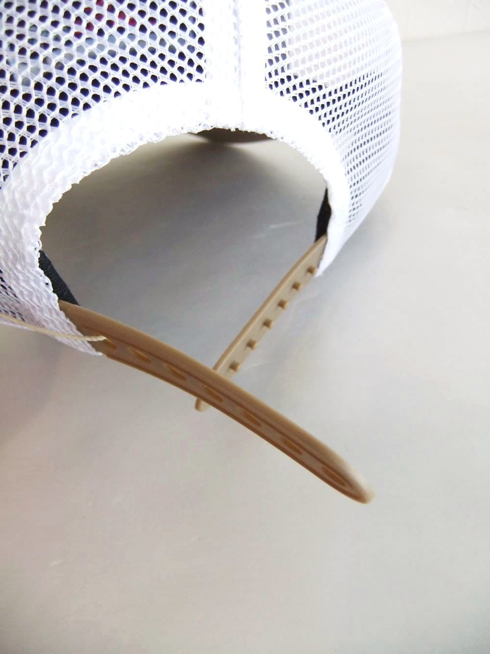 BEACH SIDE MESH CAP  (ベージュ)   ロゴ入り ワッペン付き キャップ    RSA-26004