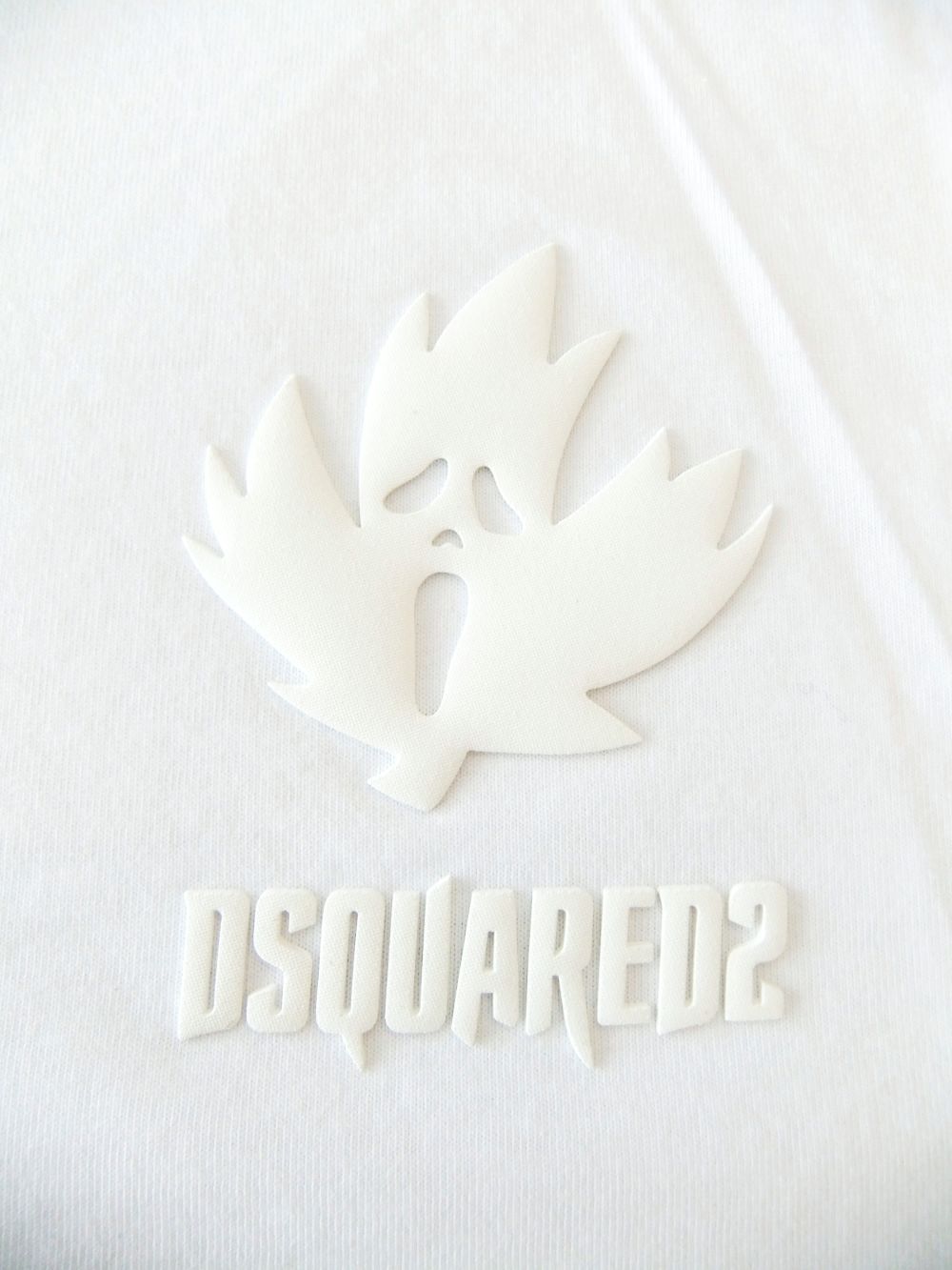 GUMMY MAPLE LEAF L/T-SHIRT (ホワイト)  長袖Tシャツ
