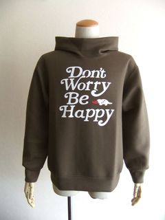 DON’T WORRY HOODIE  (ベージュ) ロゴ フーディ   RSM-25208
