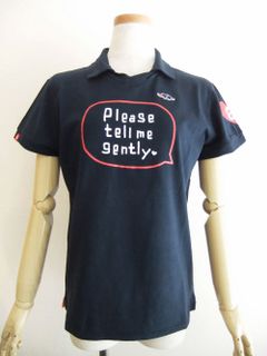 【LADIES】CHATTY SKIPPER W.  (ネイビー)   半袖スキッパーポロ  RSL-21009