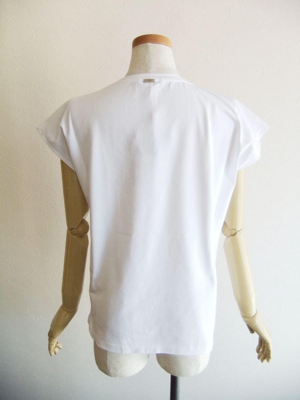 【LADIES】 ラインストーン ロゴ Tシャツ  (ホワイト)   JG000170D / 52009