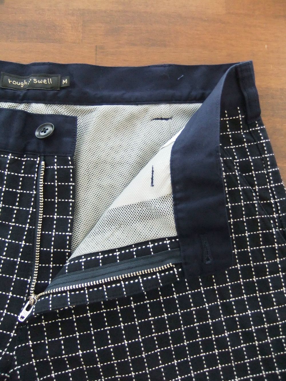 SASHICO SHORTS  (TYPE B)  刺し子織り ハーフパンツ   RSM-23071