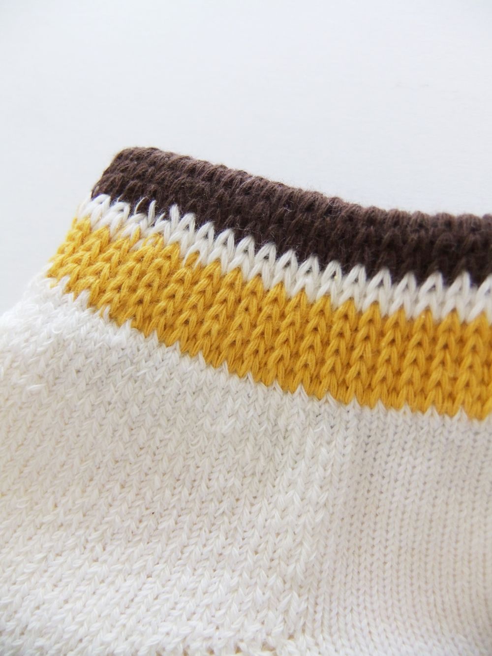 RS ANKLE SOCKS   リブソックス   ( イエロー )