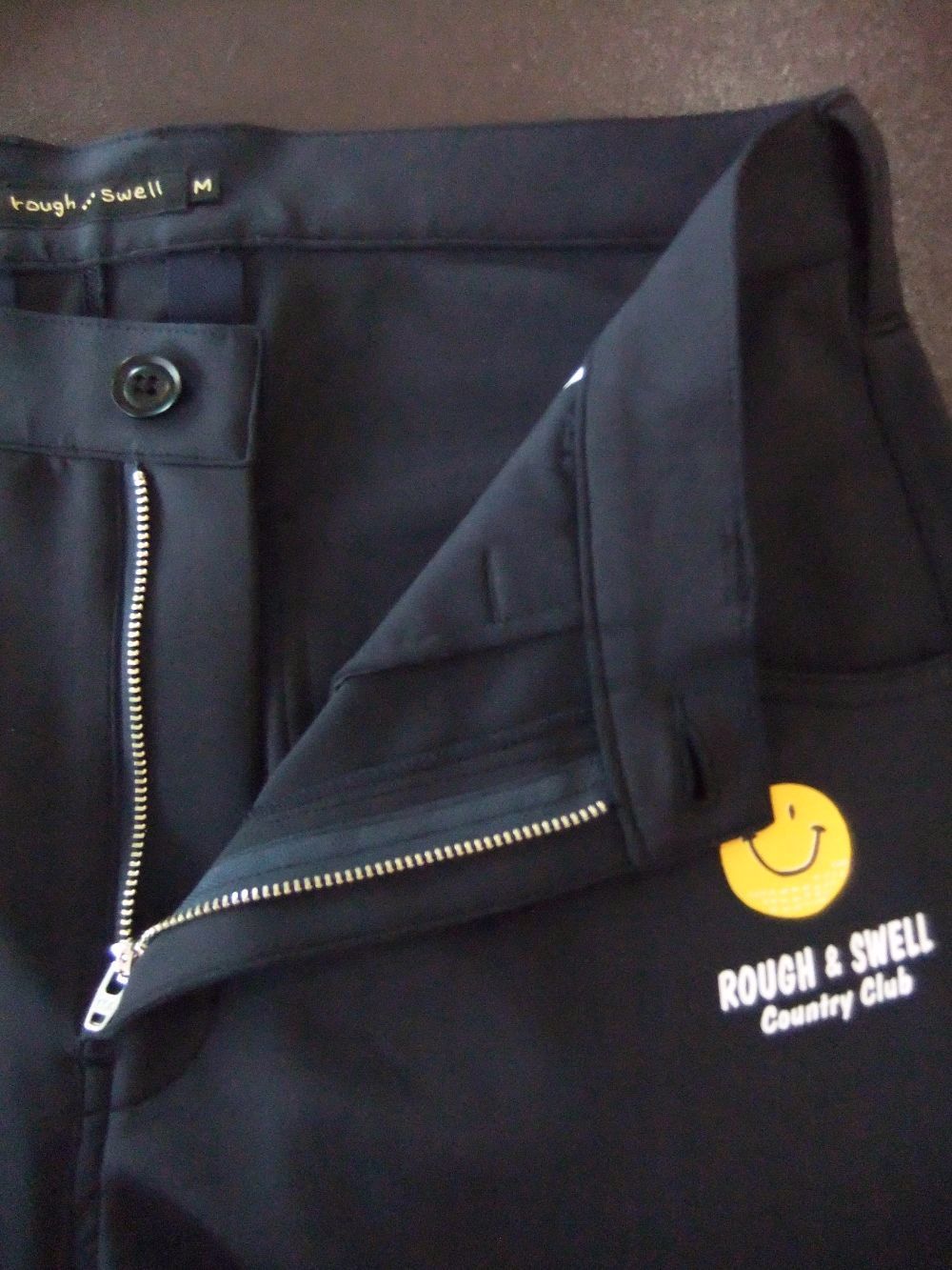 SMILE SHORTS  (ネイビー) ストレッチ ハーフパンツ    RSM-25071