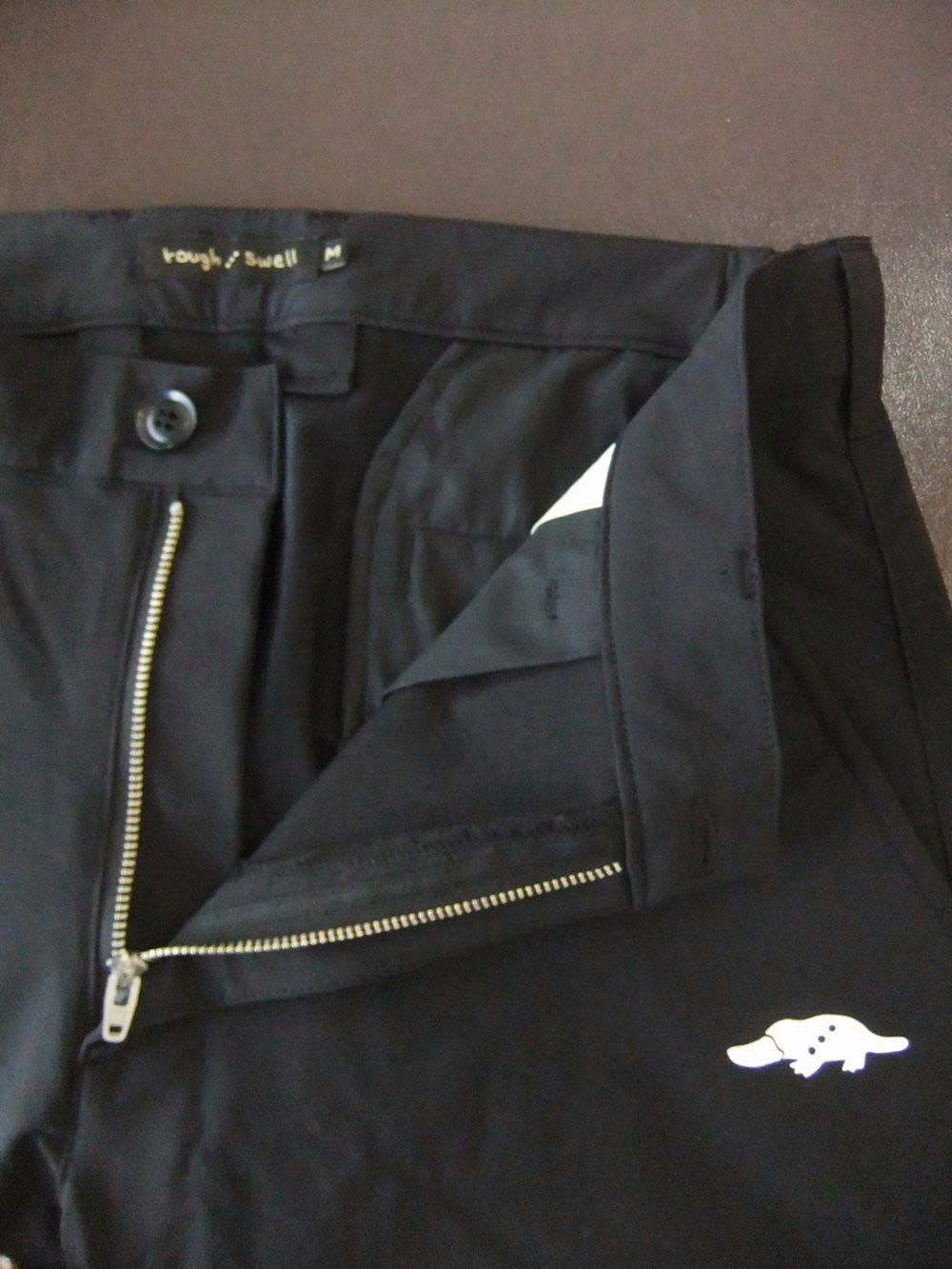 SLIM TOUR PANTS   (ブラック)  ナイロン ストレッチ パンツ   RSM-26054