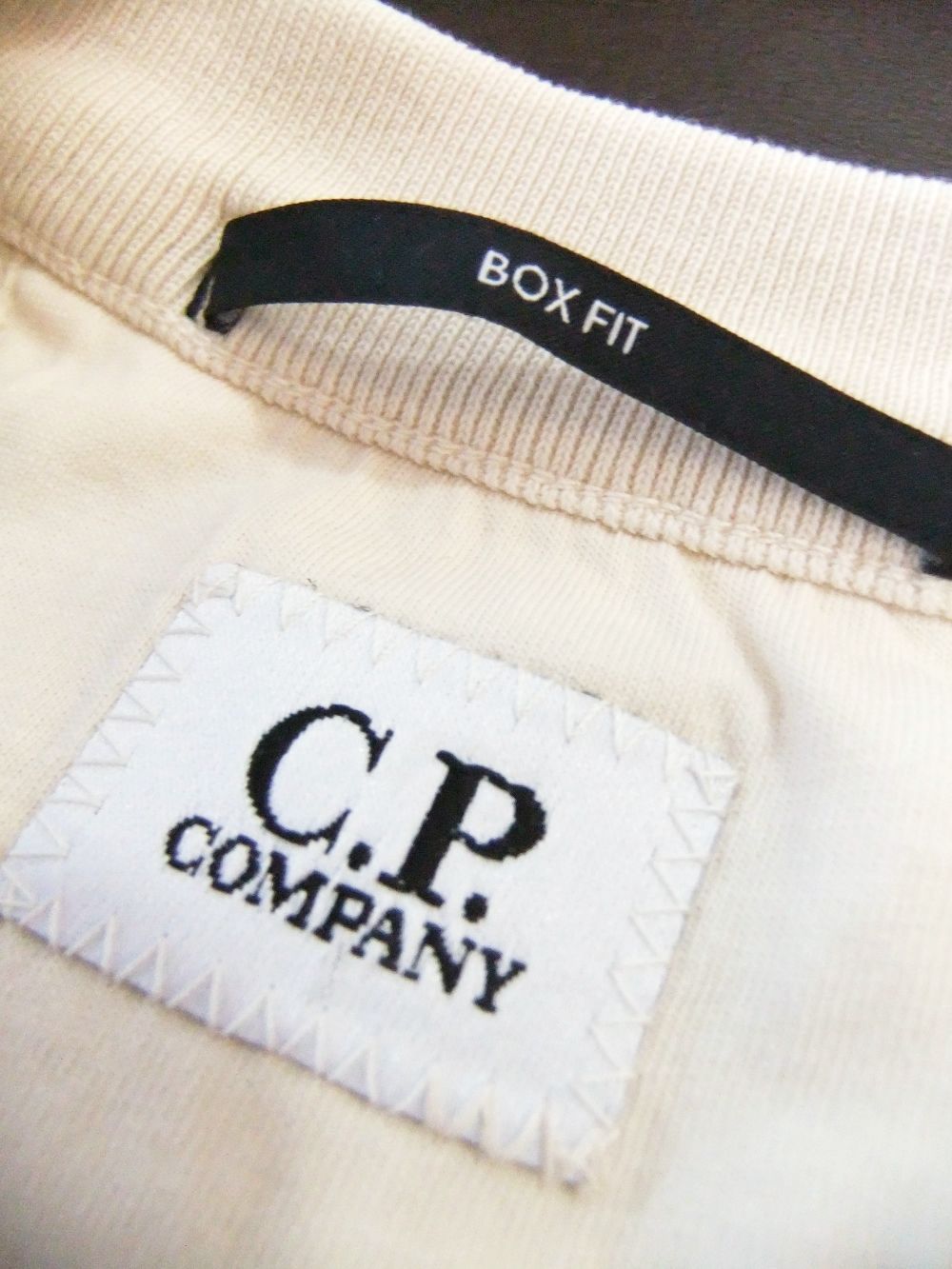 SWEATSHIRTS CREW NECK IN BRUSHED EMERIZED DIAGONAL FLEECE (ベージュ) クルーネック スウェットシャツ