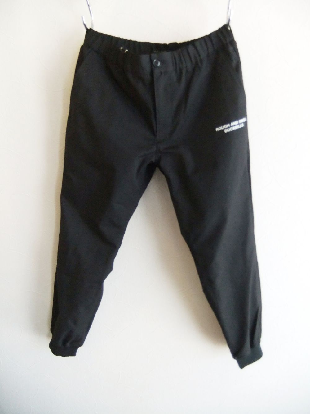 SASUKE EASY PANTS (ブラック) リブ  4WAY ストレッチ パンツ   RSM-23049