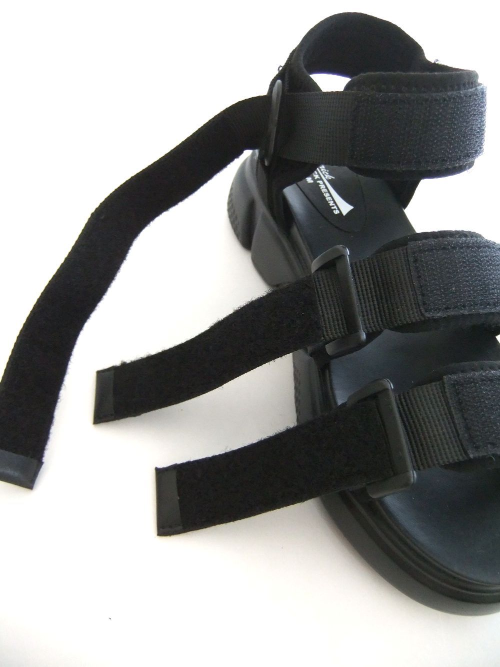 COMFORT SANDALS  ベルクロ コンフォートサンダル  (ブラック) MS2139