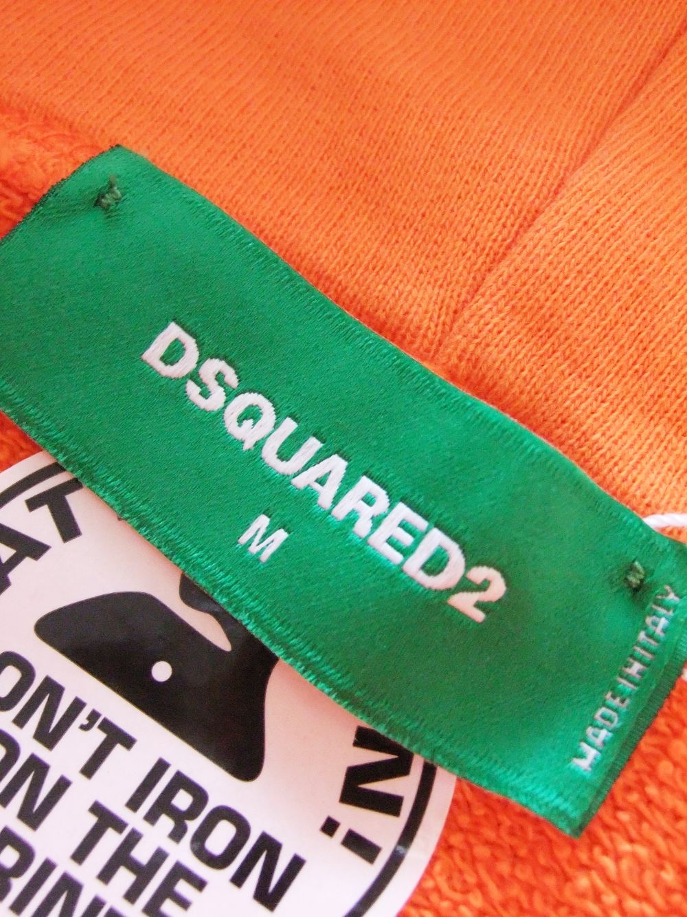 DSQUARED2 ロゴ スウェット フーディ org.jpg