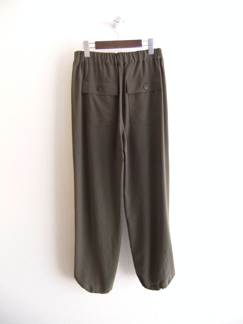 Mat Stretch Georgette Baker Pants  マット ストレッチ ジョーゼット パンツ   535607