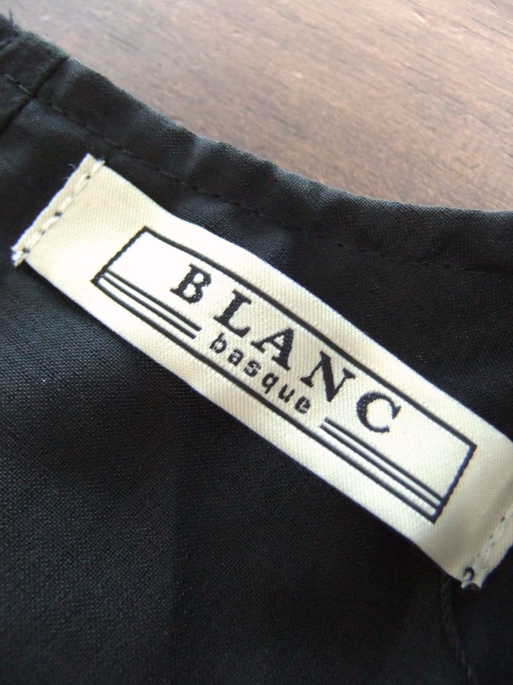 BLANC basque - コットンリネン×Ry/麻キャンブリック 異素材切替