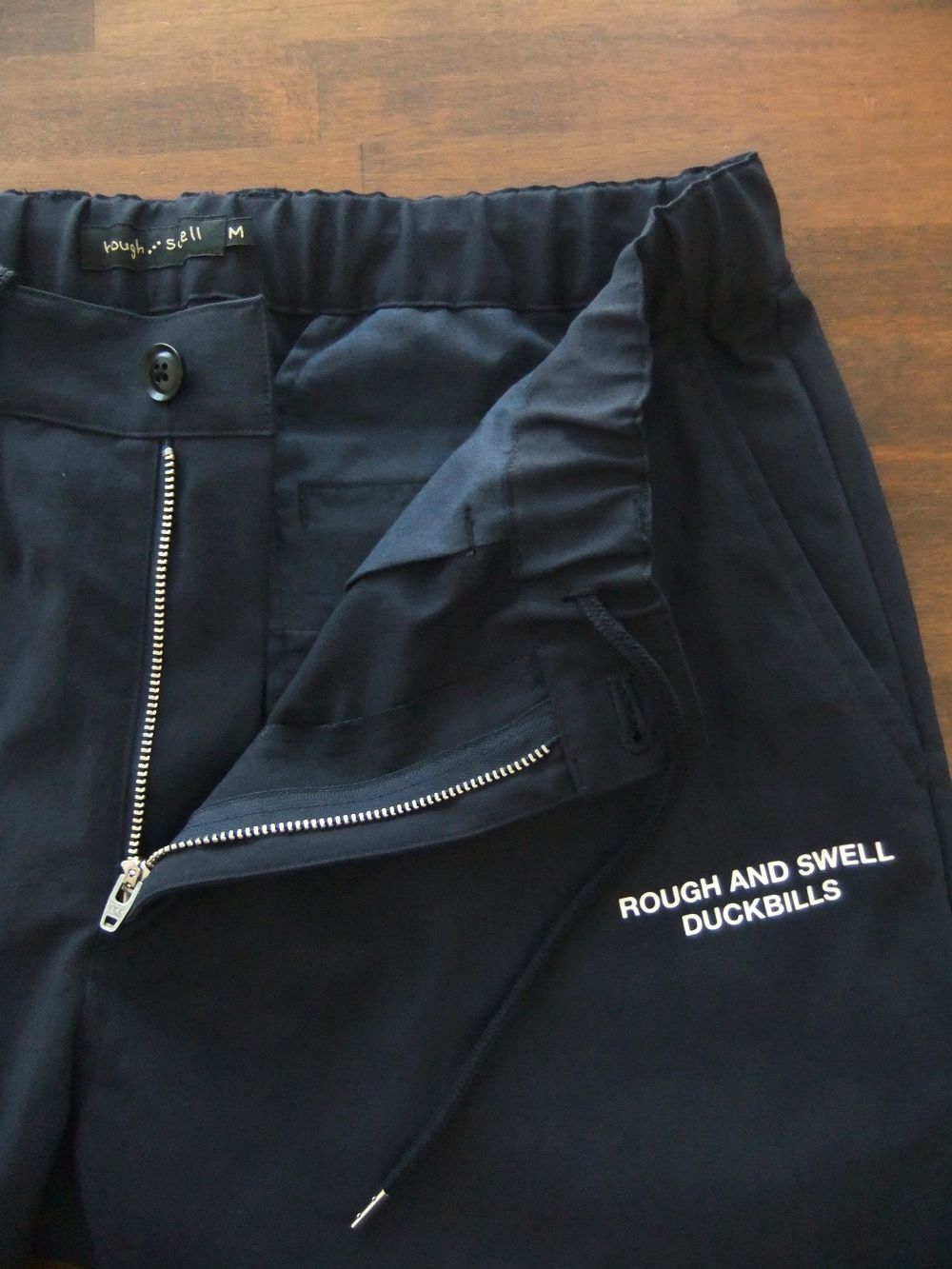 SASUKE EASY PANTS (ネイビー) リブ  4WAY ストレッチ パンツ   RSM-23049
