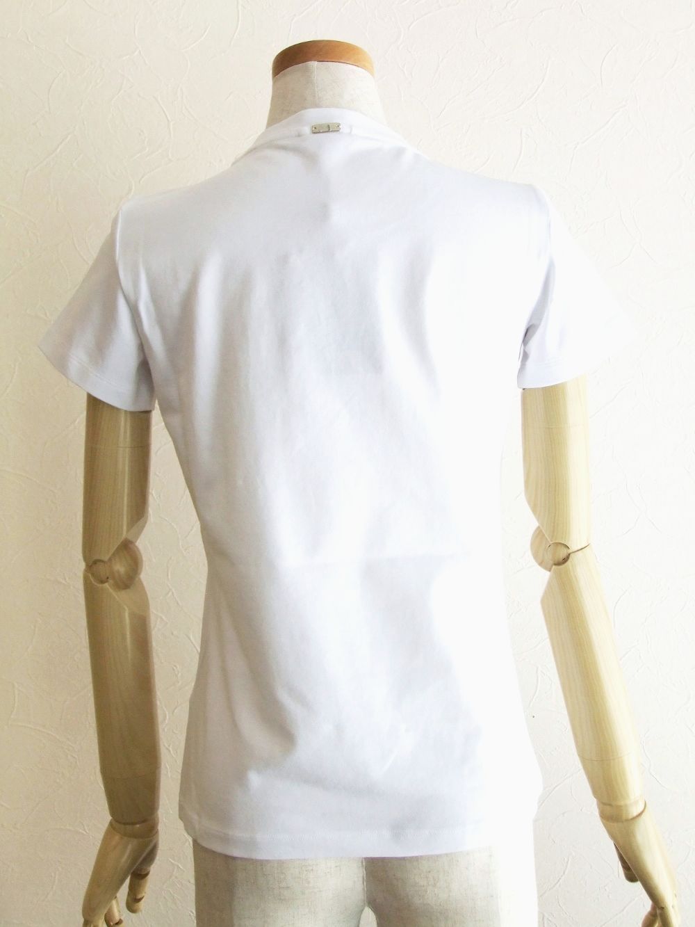 【LADIES】 ロゴ プリント Tシャツ  (ホワイト)  GJ0010D-52009