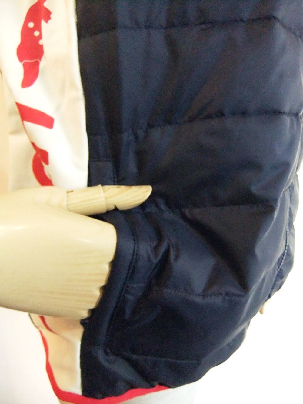 JASPER VEST ( ネイビー )  フード付きダウンベスト    RSM-21247