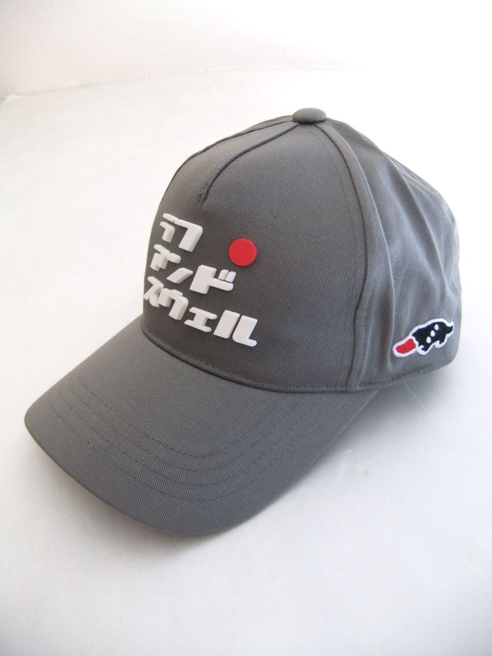 KATAKANA B.B. CAP  ( グレー )  ロゴ入りキャップ