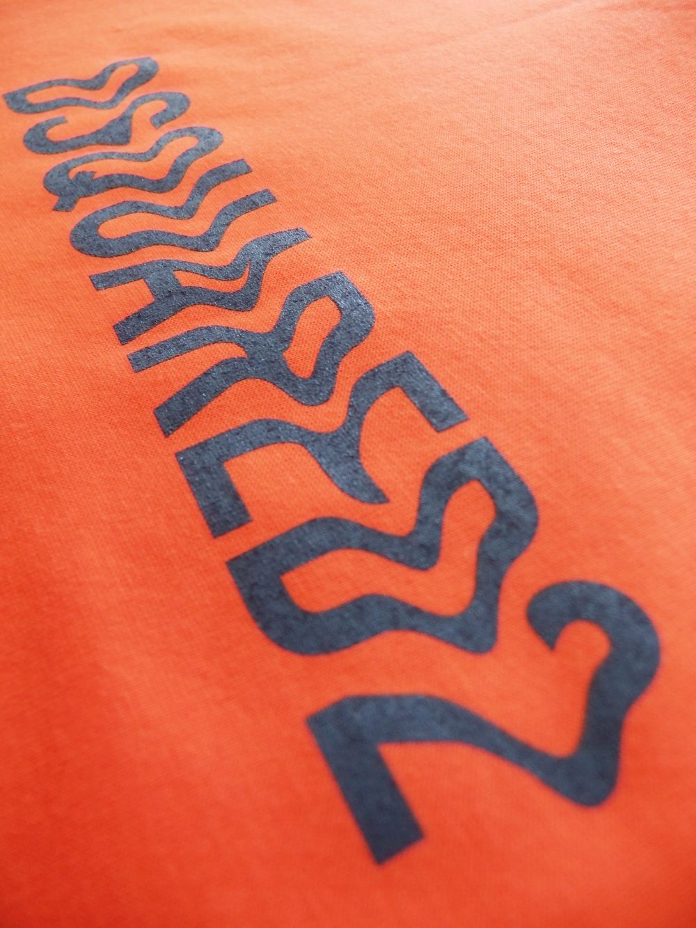 Dsquared2 ロゴプリント T-SHIRT (オレンジ)  S71GD1042
